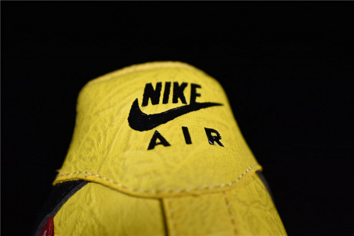 Supreme x The North Face x Nike Air Force 1 YELLOW AR3066-400