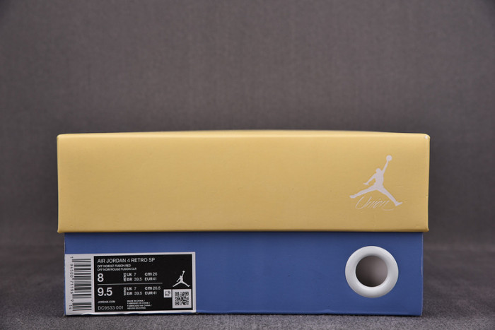 union x air jordan 4 dc9533-001