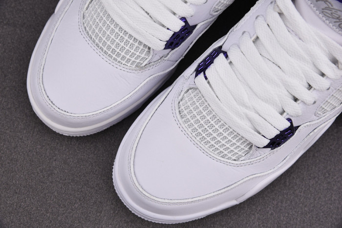 air jordan 4 retro “pure money” white purple ct8527-115