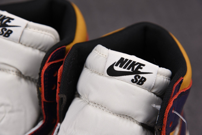 nike sb air jordan 1 lakers chicago cd6578-507