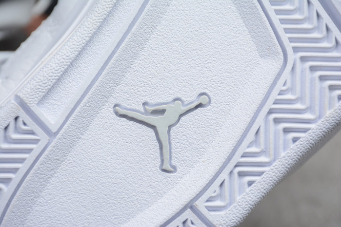 air jordan 4 retro “pure money” white 308497-100
