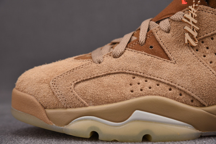 travis scott x air jordan 6 “british khaki ” dh0690-200