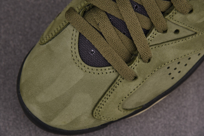 travis scott air jordan 6 medium olive cactus jack cn1084-200
