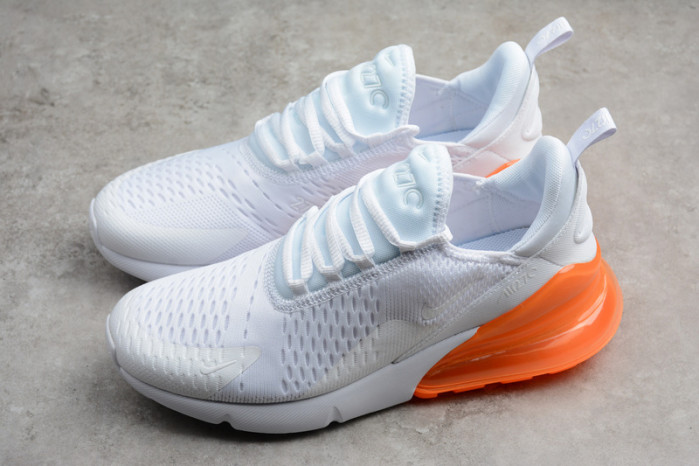 nike air max 270 white orange black ah8050-102