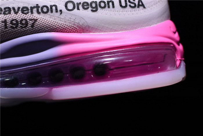 o-w nike air max 97 rose aj4585-600