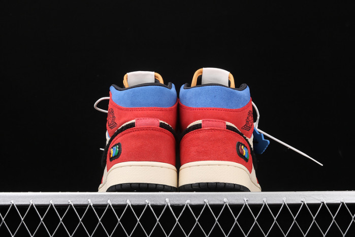 air jordan 1 mid blue the great cu2805-100