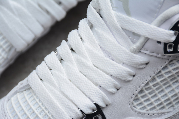 air jordan 4 retro “pure money” white 308497-100