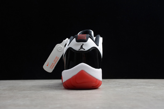 air jordan 11 low white bred av2187-160