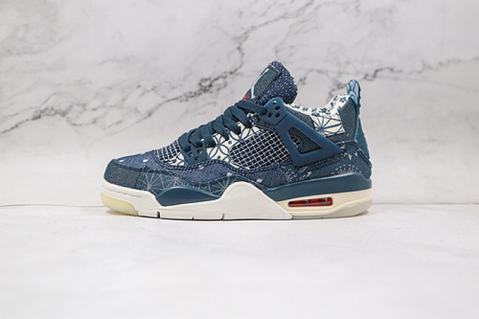 air jordan 4 sashiko deep ocean cw0898-400