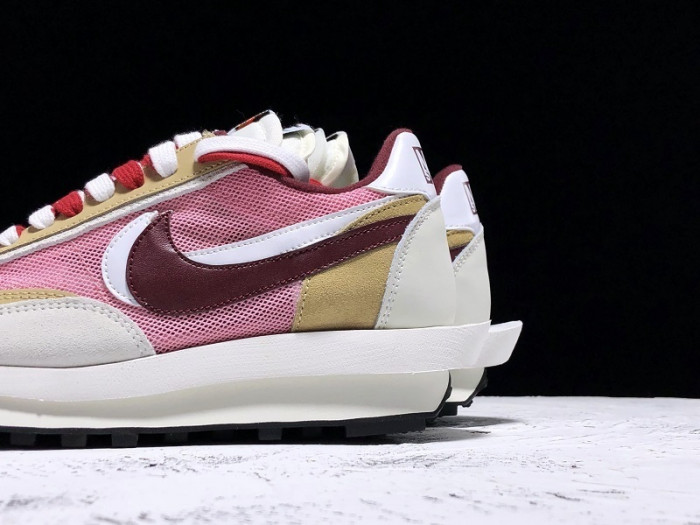 sacai x nike ldv waffle pink bv0073-500