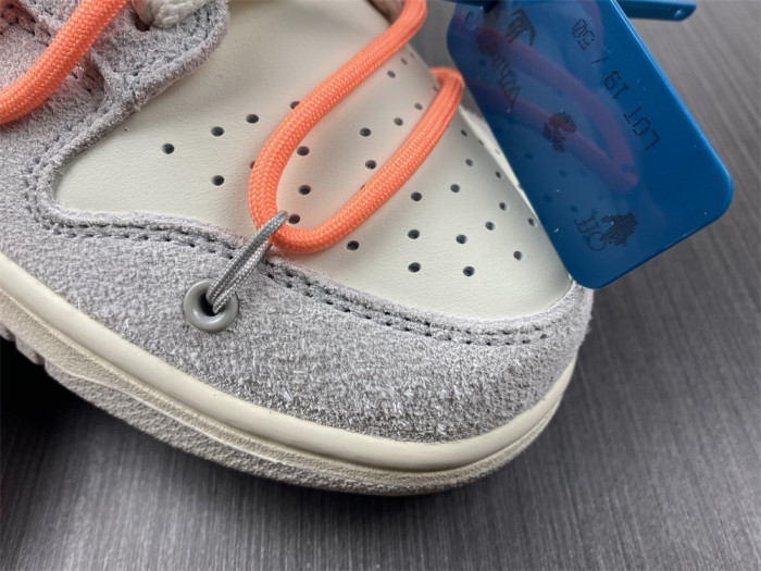 o-w x dunk low “19 of 50” dj0950-119