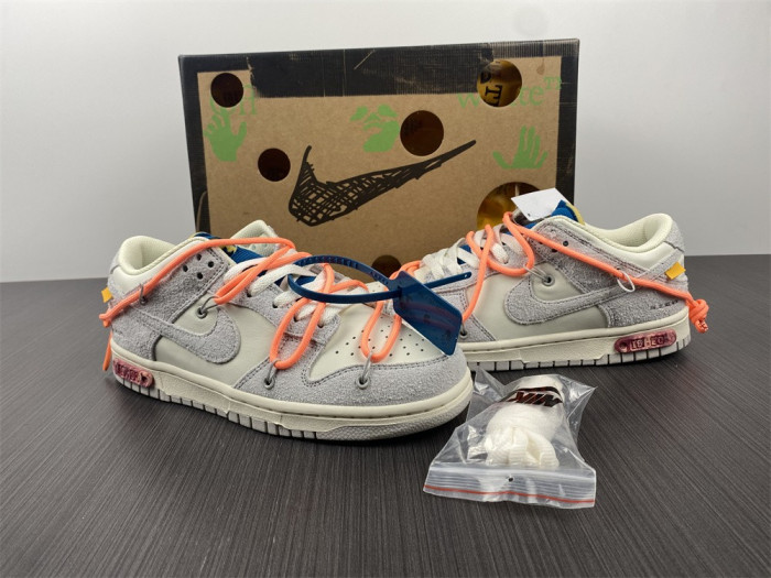 o-w x dunk low “19 of 50” dj0950-119