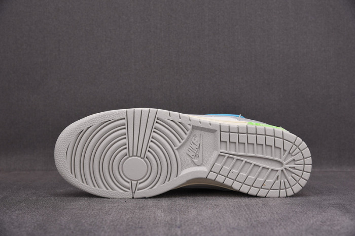 o-w x dunk low “02 of 50” dm1602-115