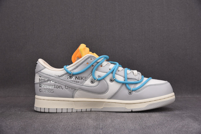 o-w x dunk low “02 of 50” dm1602-115