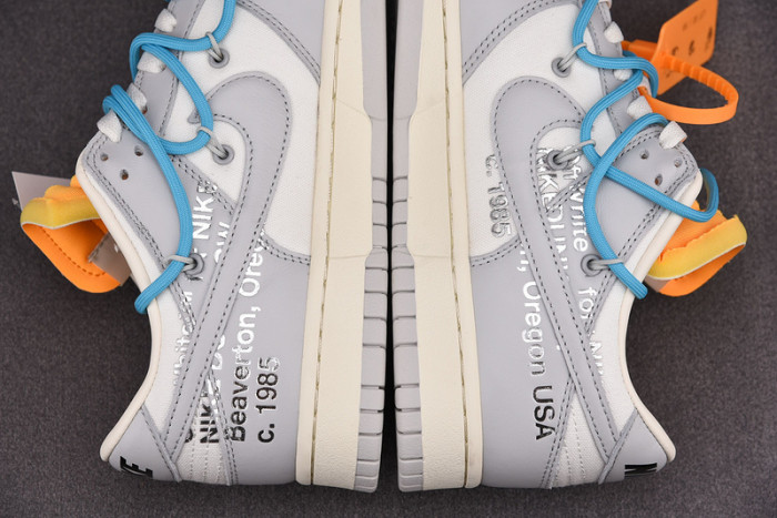 o-w x dunk low “02 of 50” dm1602-115