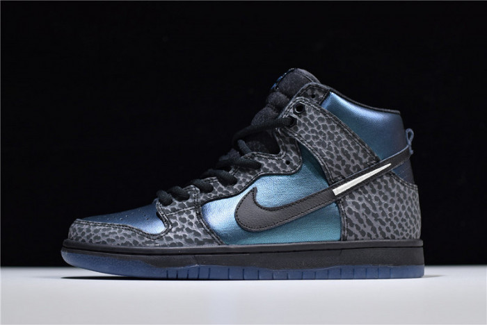 nike sb dunk high black sheep hornet bq6827-001
