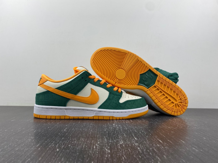 nike sb dunk low legion pine kumquat-304292-383