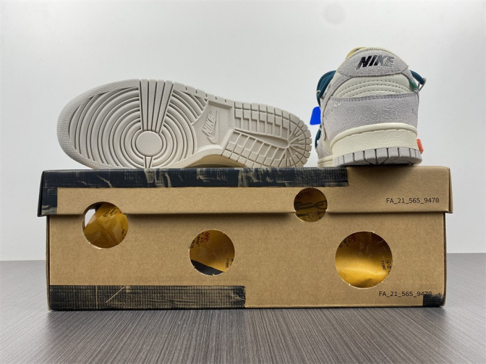 o-w x dunk low “16 of 50” dj0950-111