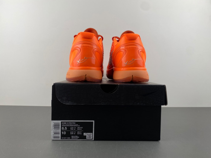 Nike Kobe 6 Protro “Total Orange”-IH1871-800