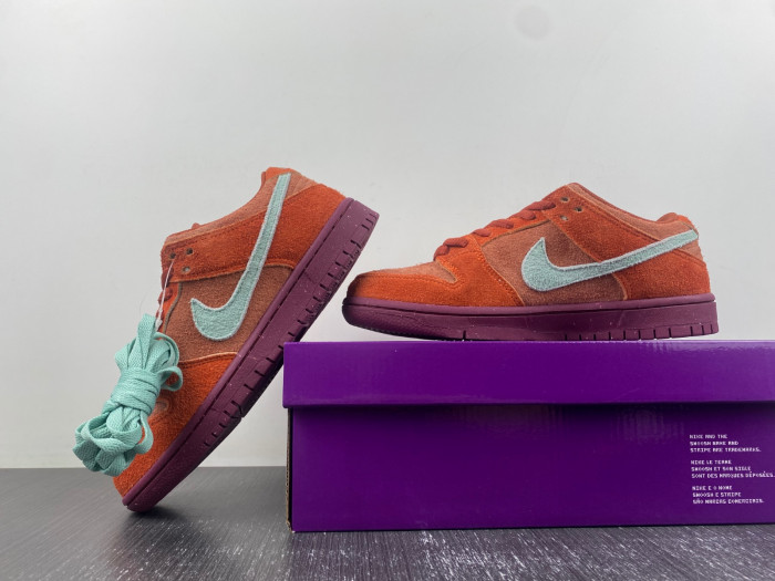nike sb dunk low mystic red rosewood-dv5429-601