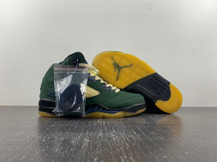 air jordan 5 "navy green” amm-fz5758-003