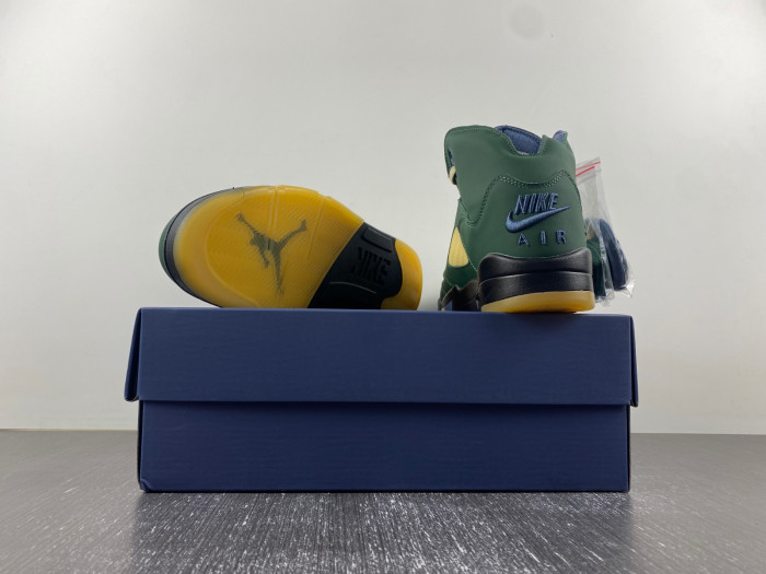air jordan 5 "navy green” amm-fz5758-003