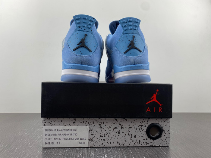 air jordan 4 retro unc pe -aj4 1032070