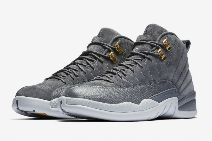 air jordan 12 retro "dark grey" 130690-005