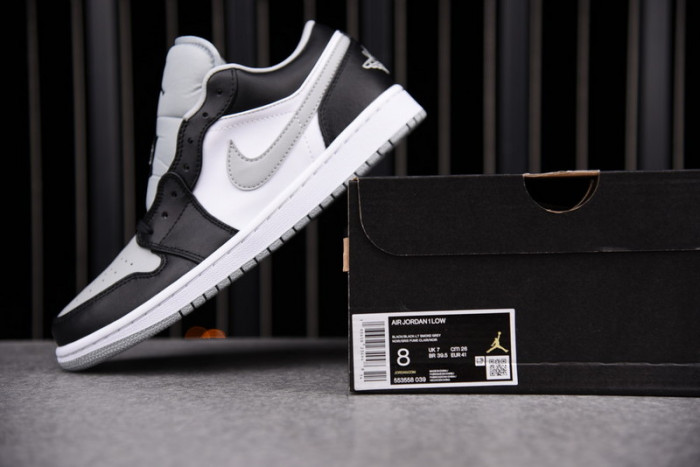 jordan 1 low grey toe (gs)-553558-039