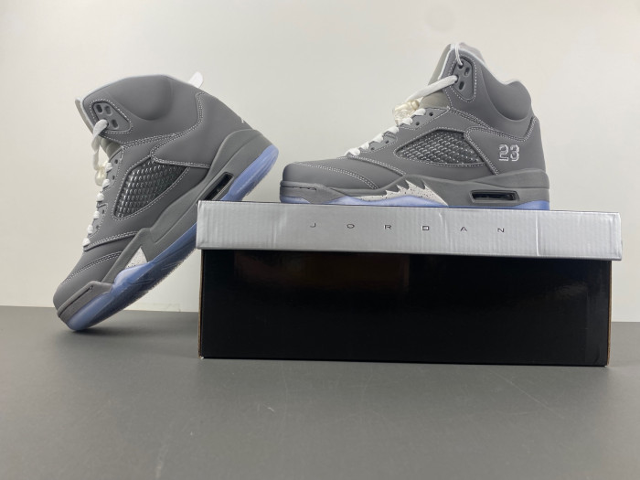 Jordan 5 Retro Wolf Grey-136027-005