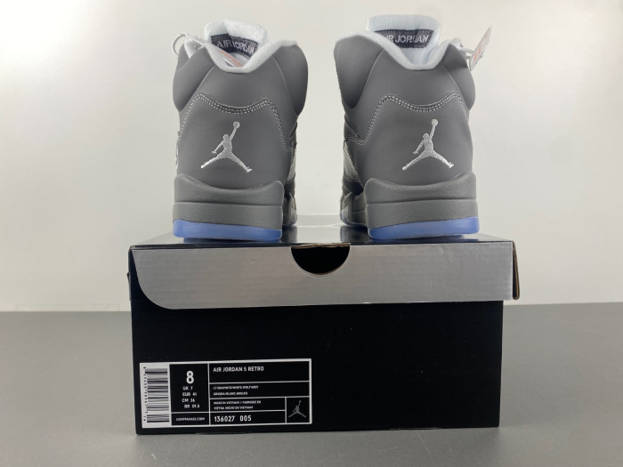 Jordan 5 Retro Wolf Grey-136027-005