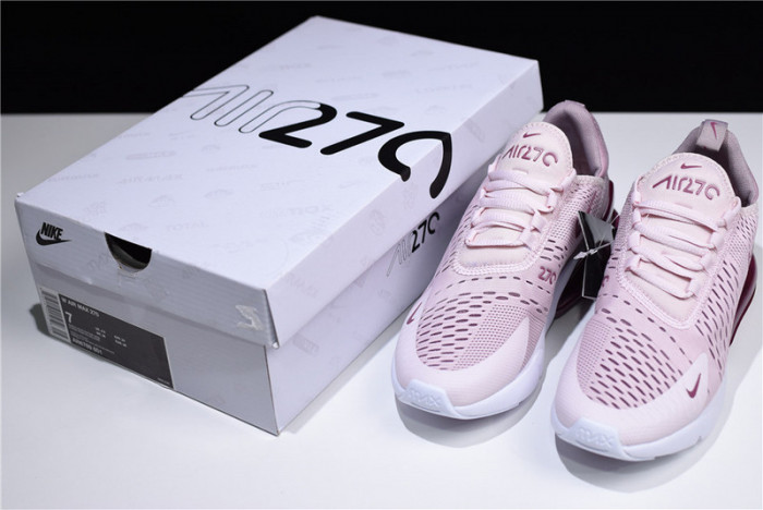 nike air max 270 barely rose pink white ah6789-601