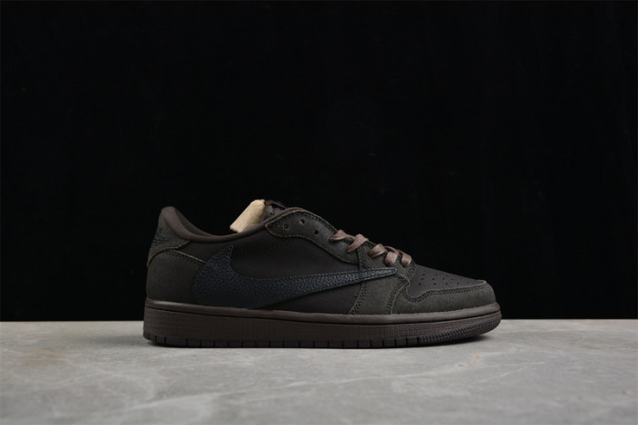 Travis Scott x Air Jordan 1 Low " Velvet Brown "-DM7866-202