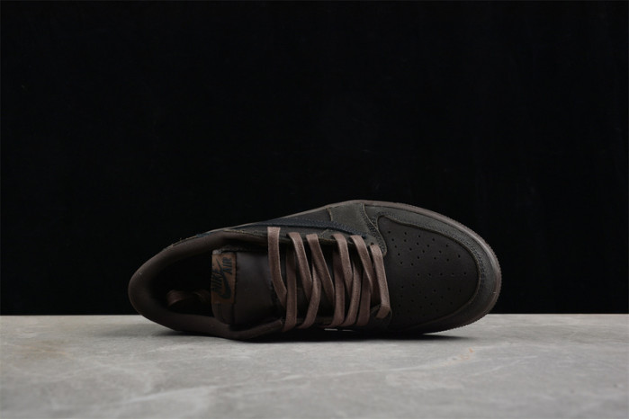 Travis Scott x Air Jordan 1 Low " Velvet Brown "-DM7866-202
