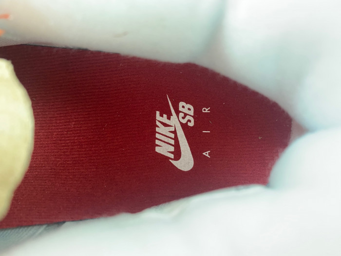 nike sb x air jordan 4 white and orange-dr5415-108