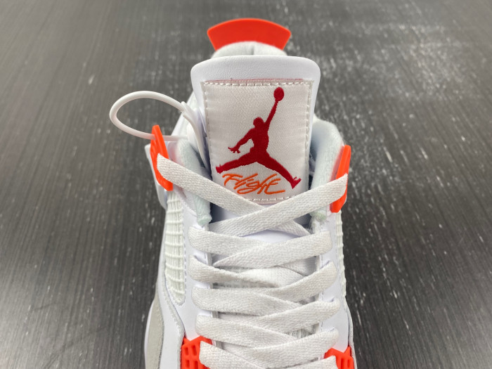 nike sb x air jordan 4 white and orange-dr5415-108