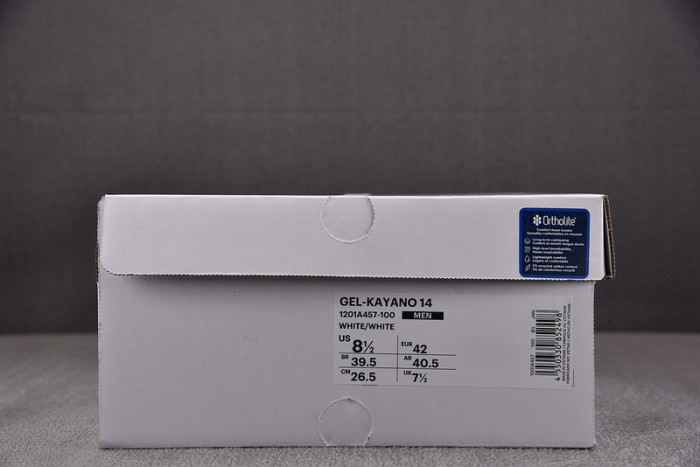 ASICS Gel-Kayano 14 JJJJound Silver White-1201A457-100