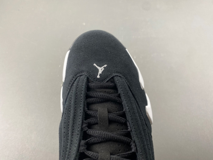 Jordan 14 Retro Black White-487471-016