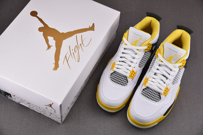 air jordan 4 wmns “vividsulfur”-aq9129-1010