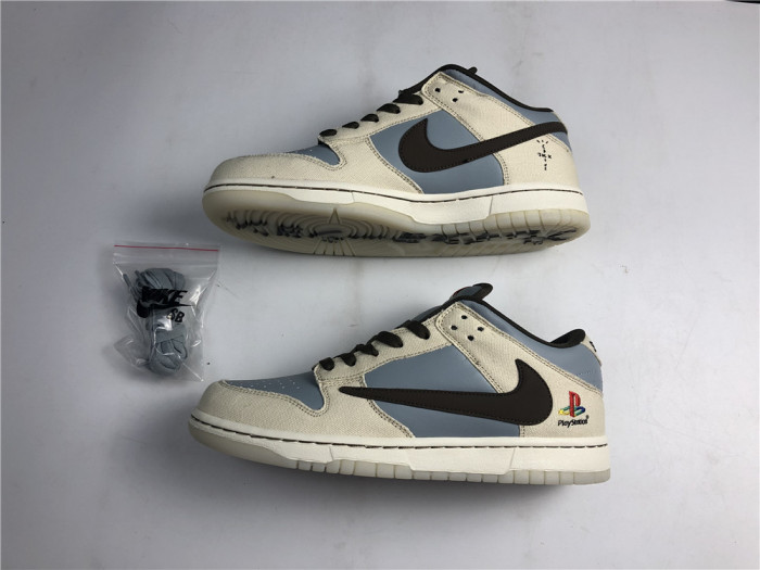 travis scott ps x dunk low-cu1726-800