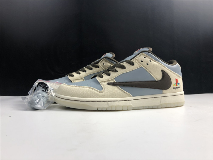 travis scott ps x dunk low-cu1726-800