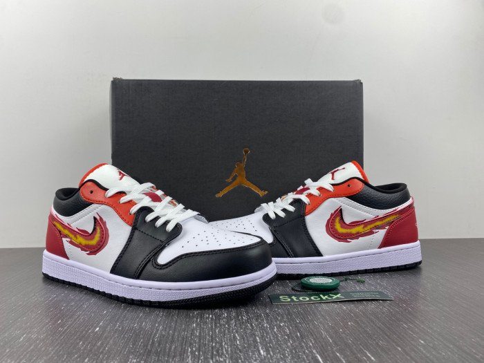 jordan 1 low se just skate gym red- fj7222-101