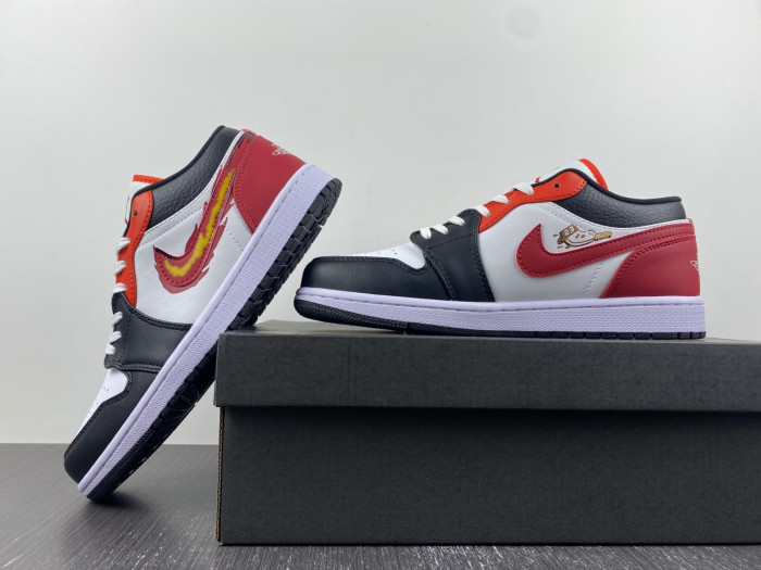 jordan 1 low se just skate gym red- fj7222-101