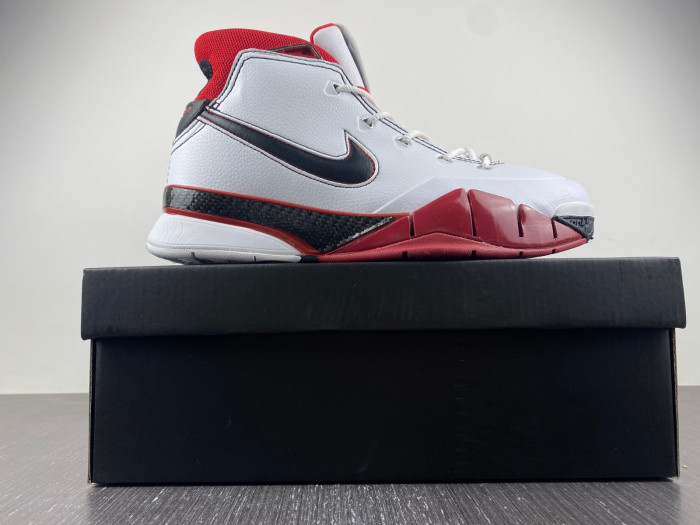 nike kobe 1 protro white black red (all star)-aq2728-102