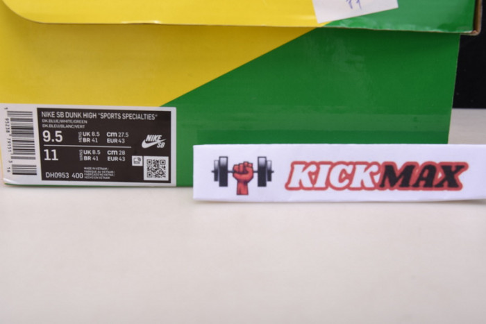 nike sb dunk high white/midnight navy-green-volt dh0953 400