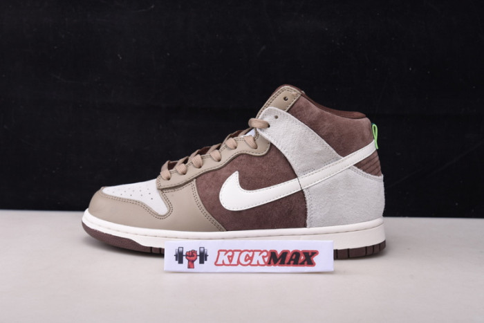 nike dunk high “light chocolate”dh5348-100