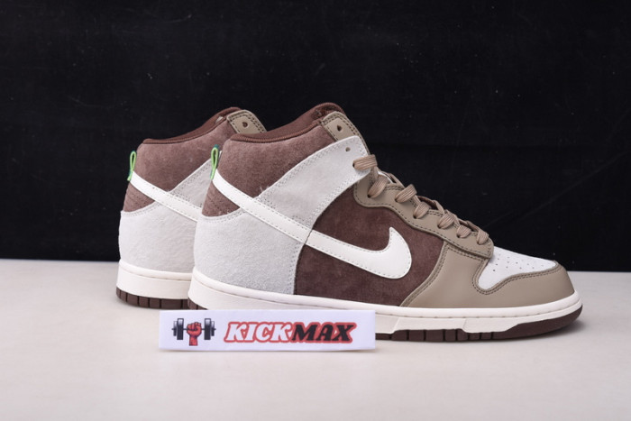 nike dunk high “light chocolate”dh5348-100