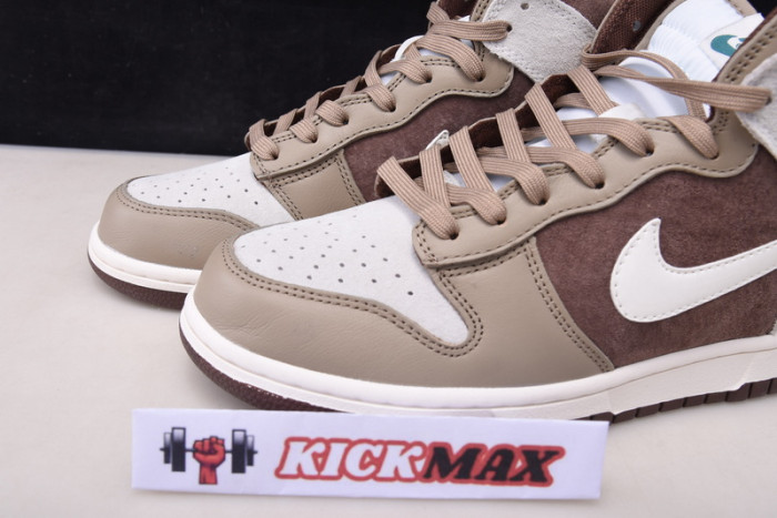 nike dunk high “light chocolate”dh5348-100