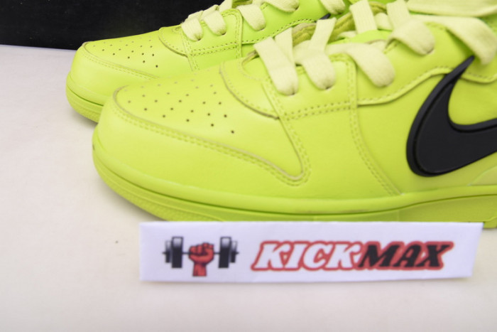 nike dunk high ambush flash lime cu7544-300