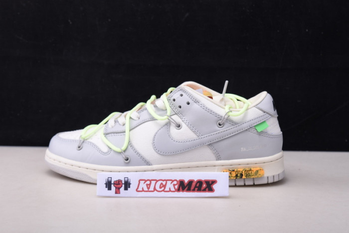 o-w x dunk low “43 of 50” dm1602-128